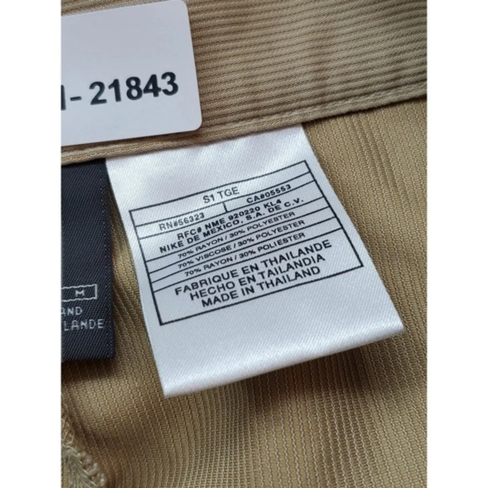 Nike Golf Boy Pants 8 Khaki‎ Dress Pants Button 28